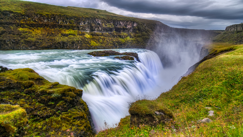 Gullfoss Waterfall Iceland